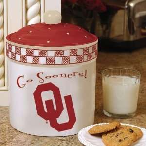  Oklahoma Sooners Gameday Cookie Jar