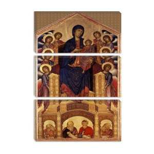 Madonna of The Holy Trinity by Cimabue Canvas Painting 