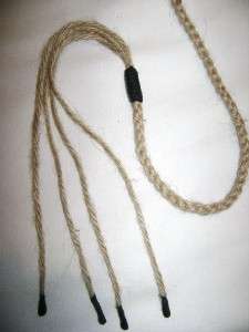 Jute Rope Whipper Snapper Whip   Flogger, Crop, Paddle  
