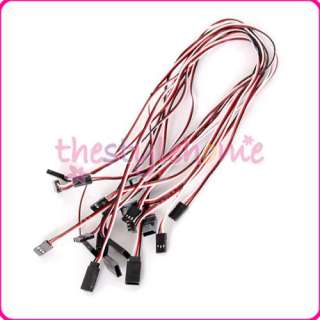 10 x 20.5 Servo Extension Lead Wires Cable for Futaba  