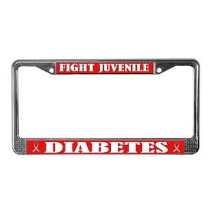  Type 1 Diabetes License Plate Frame by  