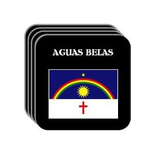  Pernambuco   AGUAS BELAS Set of 4 Mini Mousepad Coasters 