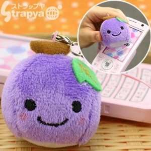  Budo Chan Plush Doll Cleaner Phone Strap (Purple 