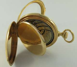 Vintage 18k Solid Gold Tiffany & Co. 5 Minute Repeater Pocket Watch 