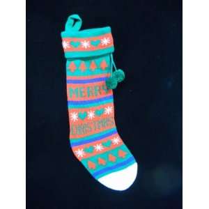  17 Knit Merry Christmas Stockings 