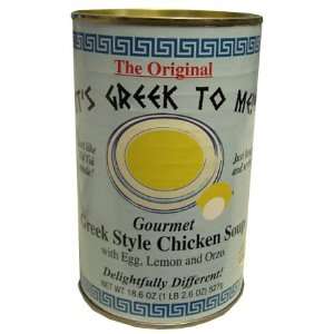 Greek Chicken Soup (Avgolemono) 18.6 oz Grocery & Gourmet Food