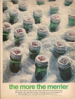 Wet & Wild 7 Up   Seven Up 1967 Magazine   Print Ad  