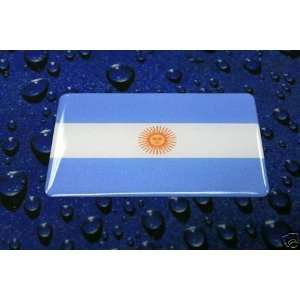 ARGENTINA FLAG 3D Decal Sticker