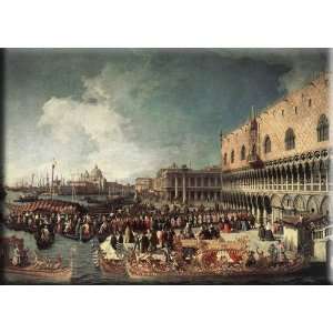  Reception of the Ambassador in the Doges Palace 30x21 