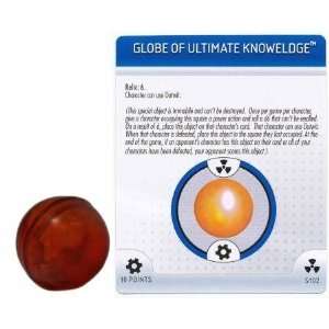 HeroClix Globe of Ultimate Knowledge Card and Globe # S102 (Limited 