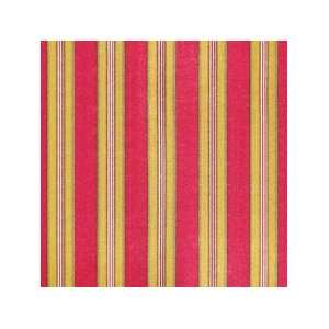  Red & Gold Stripes Neckroll Throw Pillow