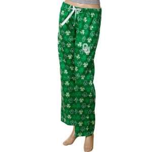   Sooners Ladies Kelly Green Colleen Pajama Pants