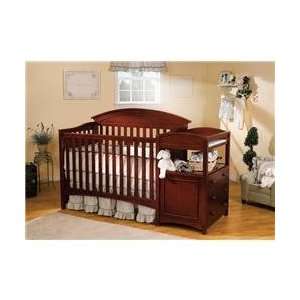   Vienna 4 in 1 Sleep System with Changing Station Finish Cherry Baby