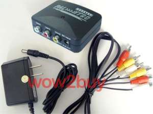   PAL to NTSC AV Video System Converter For Wii PS2/3 Wii system  