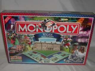 Wigan Monopoly NEW SEALED England UK Great Britain United Kingdom 