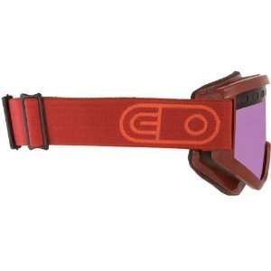 Airblaster Airpill Goggles  Burgundy / Purple Baker Lens 