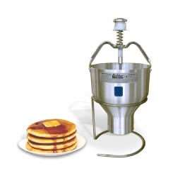 Chef Rich suggest this handheld depositor for your Pancakes, Waffles 