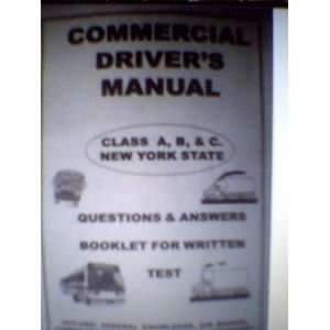  Commercial Drivers Manual (Cdl)class A,b,c Office 