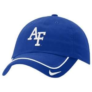  Nike Air Force Falcons Royal Blue Turnstyle Hat Sports 