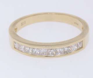 14k Solid Gold .50 Ct. Channel Set Diamond Band/Ring  