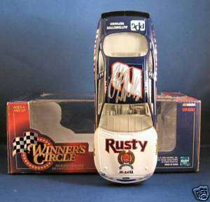 Rusty Wallace signed 124 1998 Mobil Winners Circle Car  