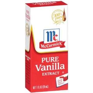 McCormick Pure Vanilla Extract 1 oz (Pack of 12)  Grocery 