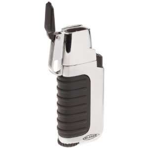   Butane Refillable Torch Lighter, Silver Industrial & Scientific
