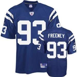  Dwight Freeney Blue Reebok NFL Premier Indianapolis Colts 