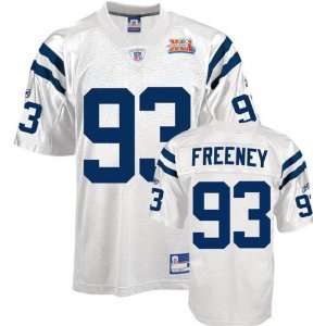 Dwight Freeney White Reebok Super Bowl XLI Indianapolis Colts Jersey 