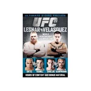  UFC 121 Lesnar vs Velasquez 2 DVD Set Toys & Games
