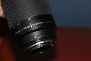 Nikon AF Nikkor 70 300mm 1.4 5.6G lens   USED (good condition)  