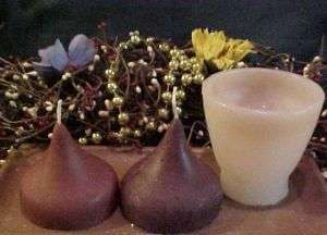 Large Chocolate Drop Candle 1 Cavity Mold 7008  