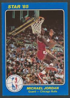1984/85 Star Court Kings 5x7 #26 Michael Jordan EX MT to NM Condition 
