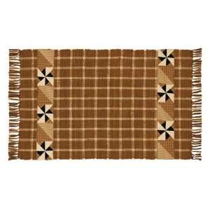   Area/Accent Rug for sale Pinwheel Mustard Woven Rug