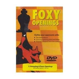  Foxy Openings #5 Annoying d pawn Openings (DVD)   Martin 