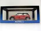 AUTO ART 1/18 75006 MINI COOPER S 2006 CHILI RED /WHITE