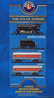 Lionel The Polar Express Battery Train G Gauge Set NEW  
