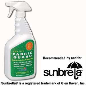 High Tech Fabric GuardTM. Recommended by & for Sunbrella®/Glen Raven 
