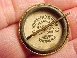 OLD Whitehead & Hoag Co. ABRAHAM LINCOLN Pinback Button  