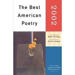  The Best American Poetry 2002 [Paperback] Robert Creeley Books