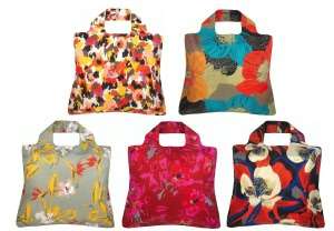   Mai Tai Reusable Tote Bags, Set of 5 by Envirosax