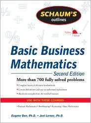   Mathematics, (0071611584), Eugene Don, Textbooks   