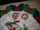 BEAUTIFUL SET OF 2 VINTAGE CHRISTMAS BROOCHES WREATH CA