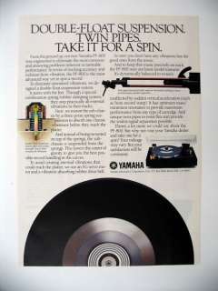 Yamaha PF 800 PF800 Turntable 1984 print Ad  