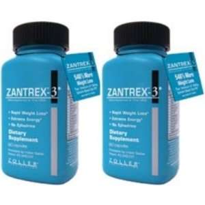  Zantrex 3   Rapid Weight Loss Incredible Energy   2/60 Ct 