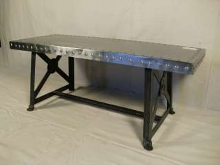 Metal/Industrial Style Decorative Coffee Table (8103)r  