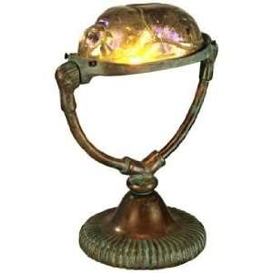  Gold Scarab Replica Dale Tiffany Accent Lamp