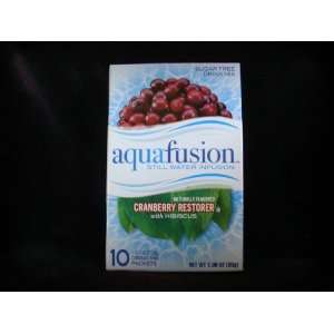 Aquafusion Still Water Infusion ~ CRANBERRY RESTORER with Hibiscus (2 
