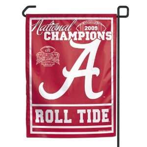 com Alabama Crimson Tide Garden Flag 2009 National Champions College 