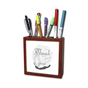   Wedding Thank You   Tile Pen Holders 5 inch tile pen holder Office